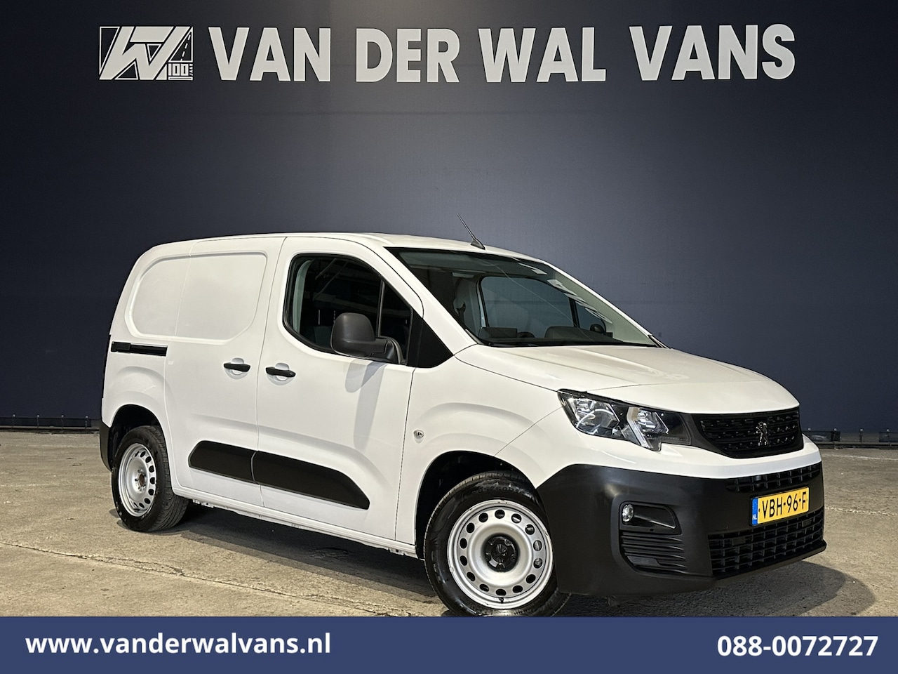Peugeot Partner - 1.6 BlueHDI 100pk L1H1 Euro6 Airco | Apple Carplay | Trekhaak Cruisecontrol, Android Auto, - AutoWereld.nl