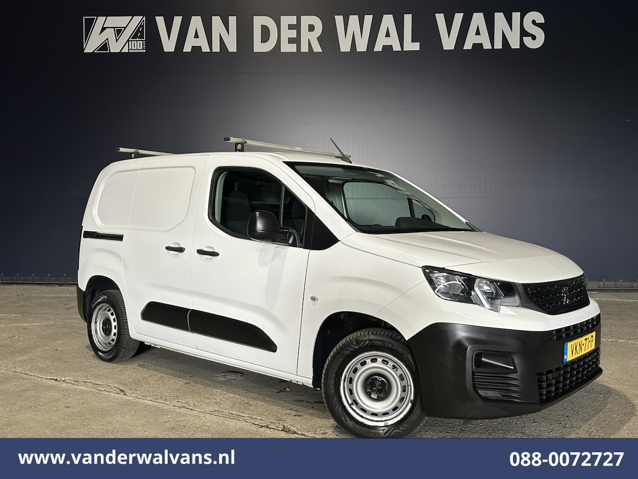 Peugeot Partner - 1.5 BlueHDI L1H1 Euro6 Airco | Dakdragers | zijdeur - AutoWereld.nl