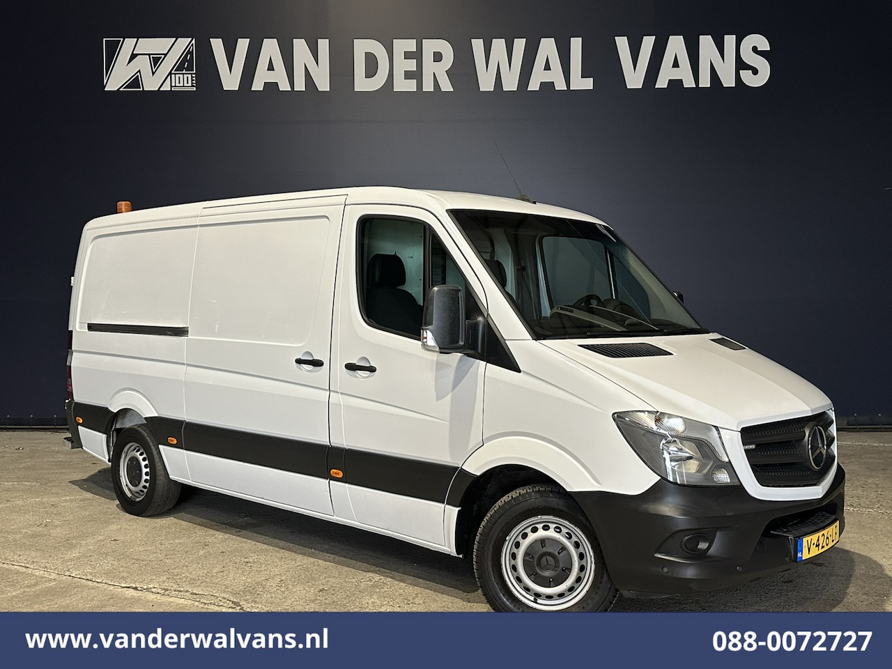 Mercedes-Benz Sprinter - 316 CDI 164pk L2H1 inrichting Euro6 Airco | Cruisecontrol | 2800kg Trekhaak Parkeersensore - AutoWereld.nl