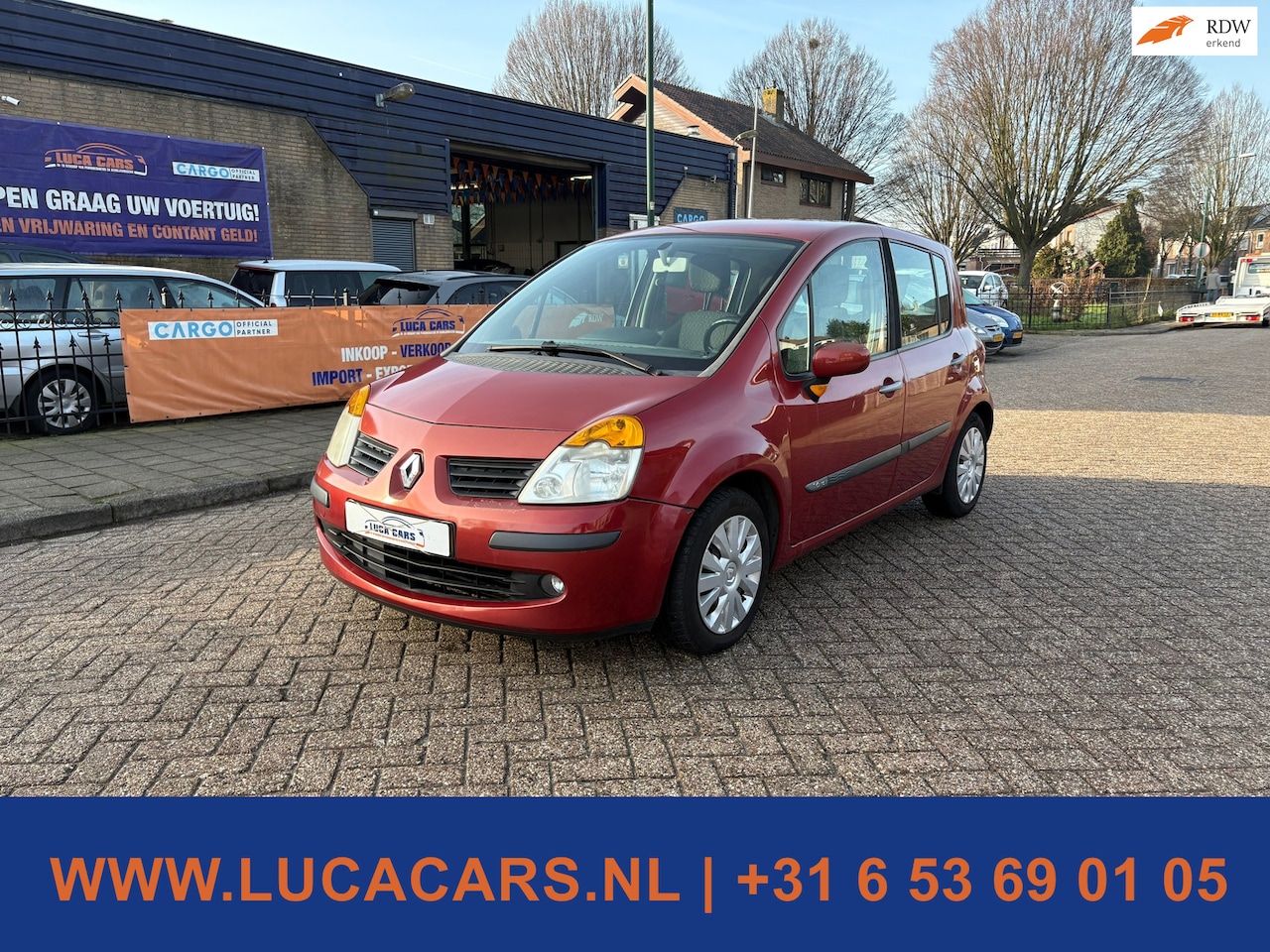 Renault Modus - 1.6-16V Authentique Basis 1.6-16V Authentique Basis - AutoWereld.nl