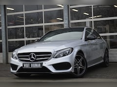 Mercedes-Benz C-klasse - 200 AMG-Line Led Leder Panorama Night Afn.trekh Pdc