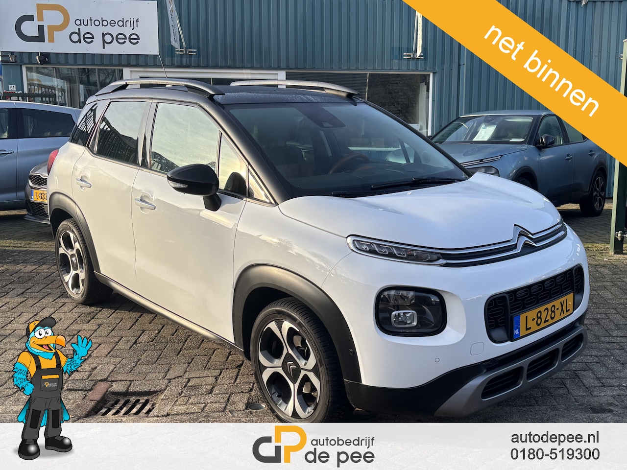 Citroën C3 Aircross - 1.2 PureTech S&S Shine GARANTIE/CARPLAY/CRUISE/LEDER/STOELVERW./ rijklaarprijs! - AutoWereld.nl