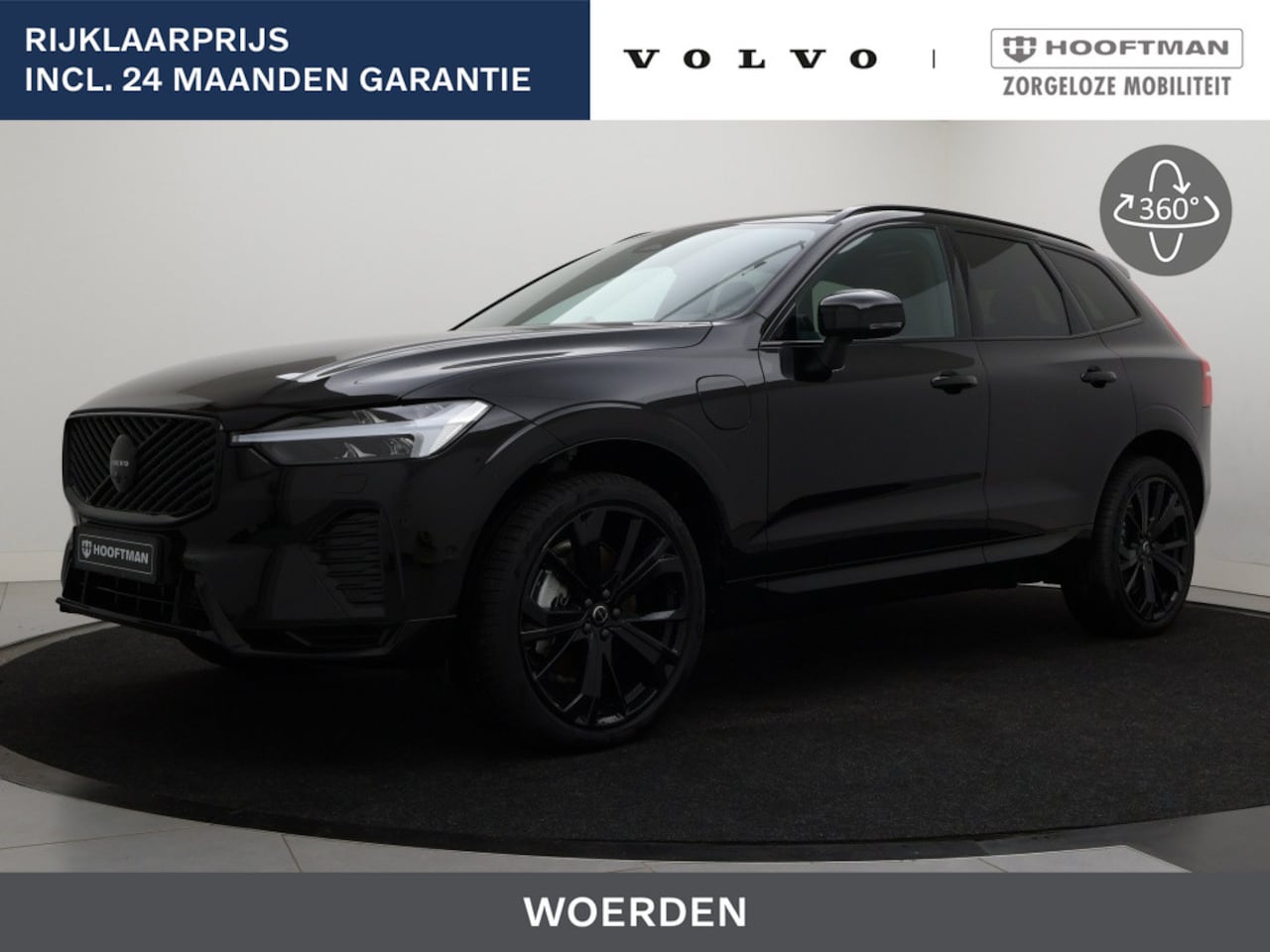 Volvo XC60 - T6 PLUG-IN HYBRID BLACK EDITION ULTRA *NIEUW MODEL* B&W MASSAGE - AutoWereld.nl