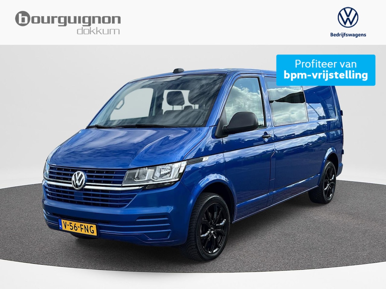 Volkswagen Transporter - 2.0 TDI L2H1 30 DC Comfortline | 150Pk | Automaat | Dub. Cabine | Trekhaak | - AutoWereld.nl
