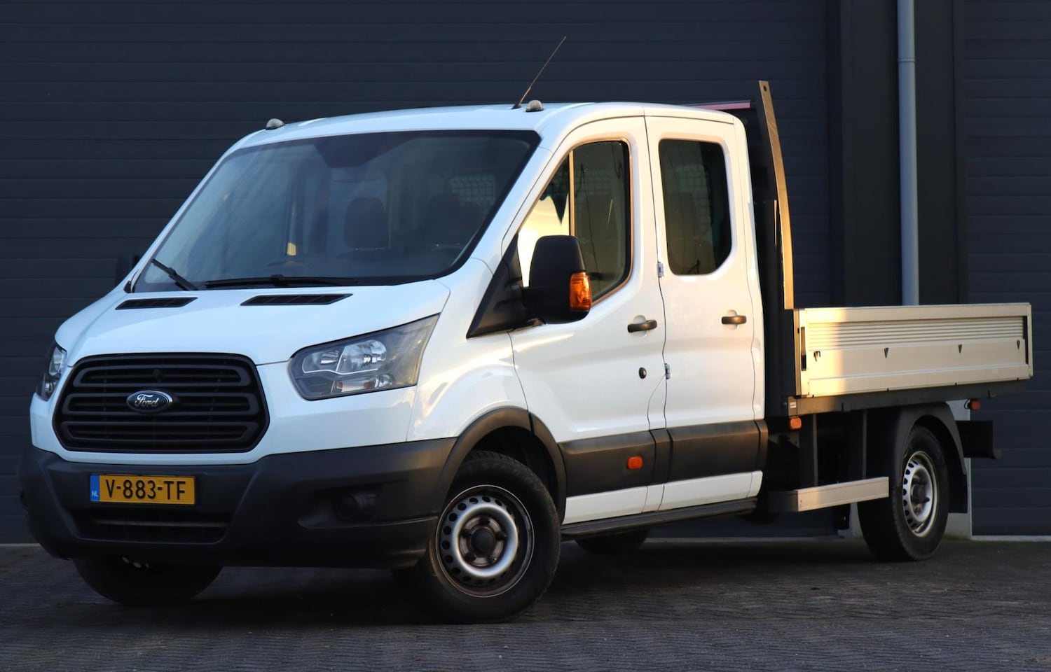 Ford Transit - 350 2.0 TDCI L3H1 Pickup dubbel cabine - AutoWereld.nl