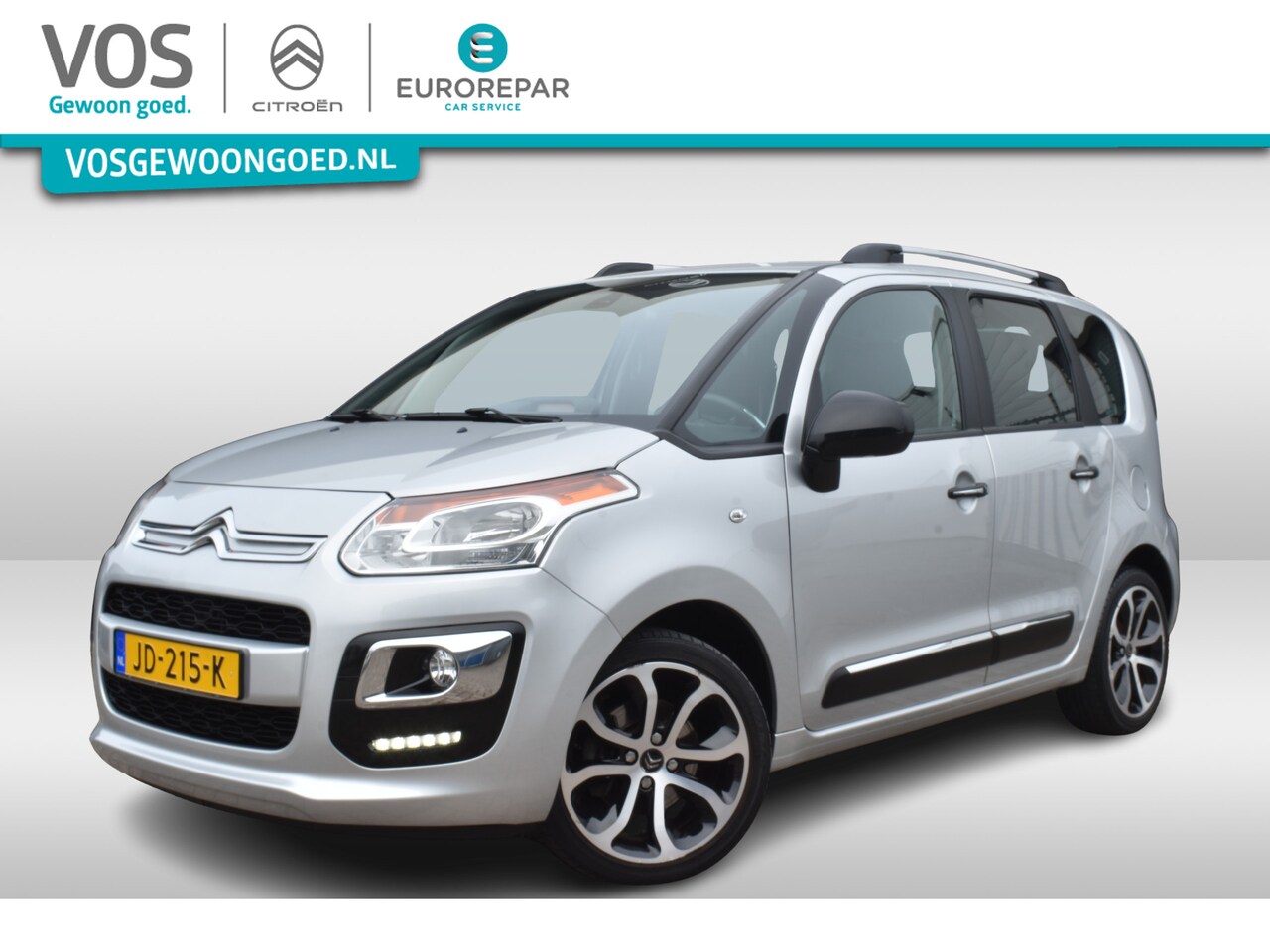 Citroën C3 Picasso - PureTech 110 Feel Edition | Airco | Trekhaak | Radio CD | Parkeerhulp | LM velgen | Lage k - AutoWereld.nl
