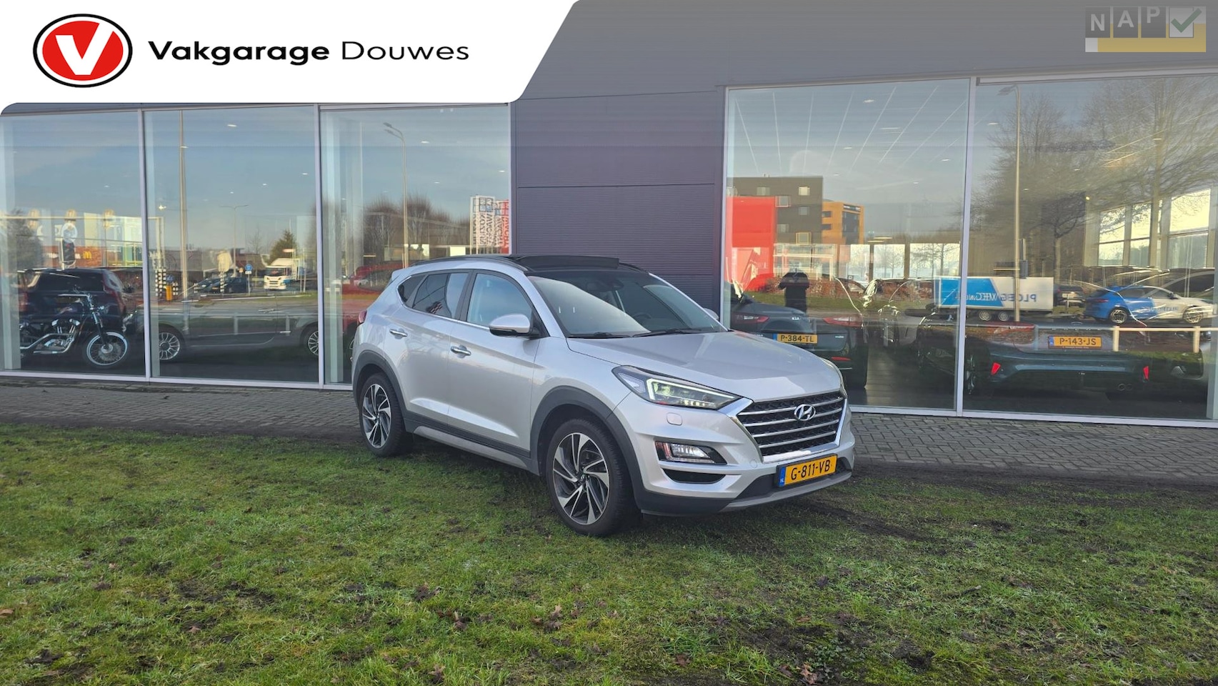 Hyundai Tucson - 1.6 T-GDI 4WD Premium |NAP |Pano |Bomvol|4x4 - AutoWereld.nl