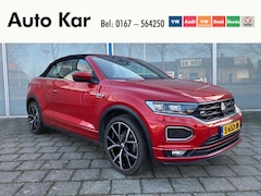 Volkswagen T-Roc Cabrio - 1.5 TSI automaat R-Line Climatronic Trekhaak Stoelverwarming Digitaal dashboard