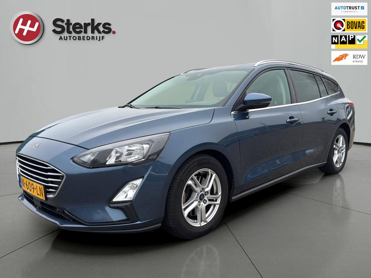 Ford Focus Wagon - 1.0 EcoBoost Hybrid 125 PK Edition Business TREKHAAK WINTER PACK CARPLAY/ ANDROID AUTO LED - AutoWereld.nl