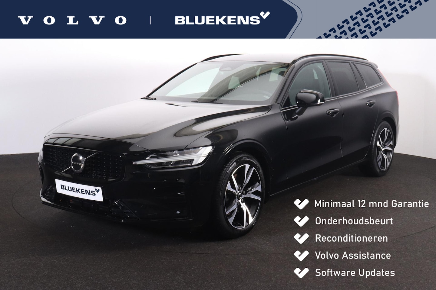 Volvo V60 - B3 Plus Dark - IntelliSafe Assist & Surround - Parkeercamera achter - Verwarmde voorstoele - AutoWereld.nl