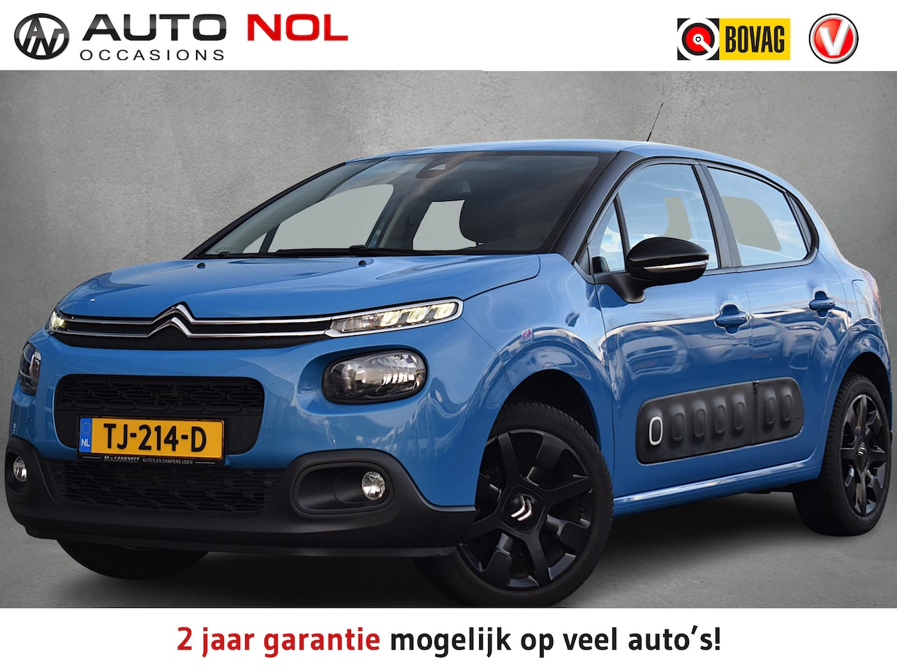 Citroën C3 - 1.2 PureTech S&S Feel | Apple CarPlay | Climate | Sensoren | Cruise - AutoWereld.nl