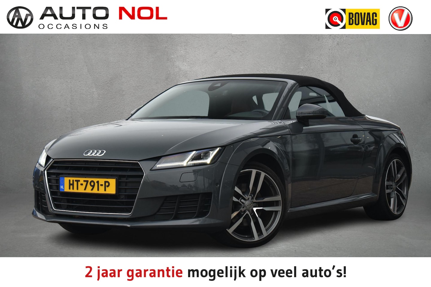 Audi TT Roadster - 2.0 TFSI Pro Line + | Leer | Nek- en Stoelverw. | B&O | Sportstoelen - AutoWereld.nl