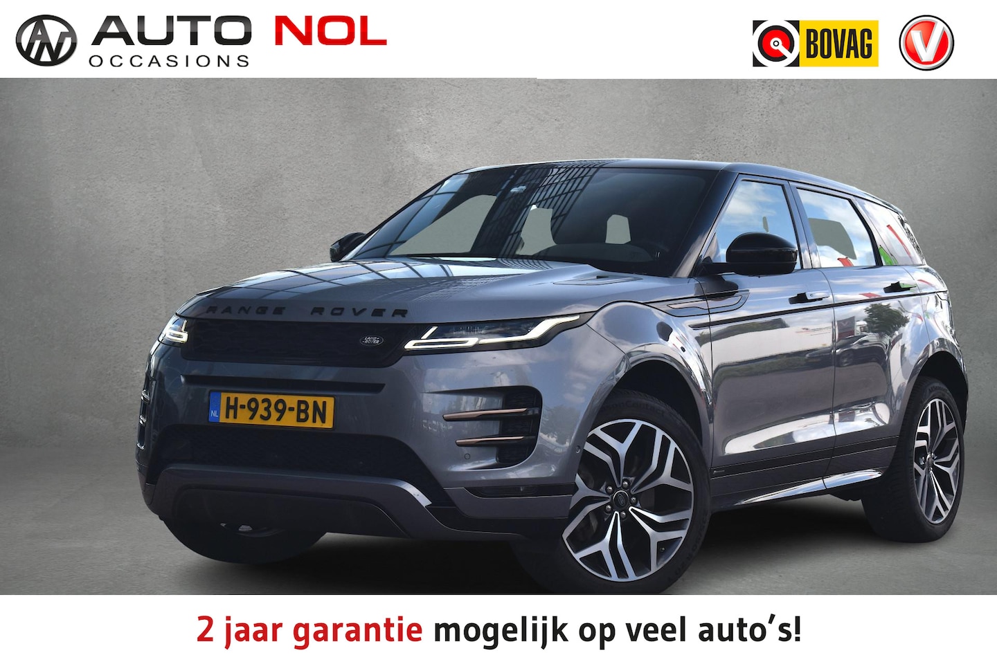 Land Rover Range Rover Evoque - 2.0 P200 AWD R-Dynamic HSE | NAP | Meridian | Leer | Stuur- en Stoelverw. - AutoWereld.nl