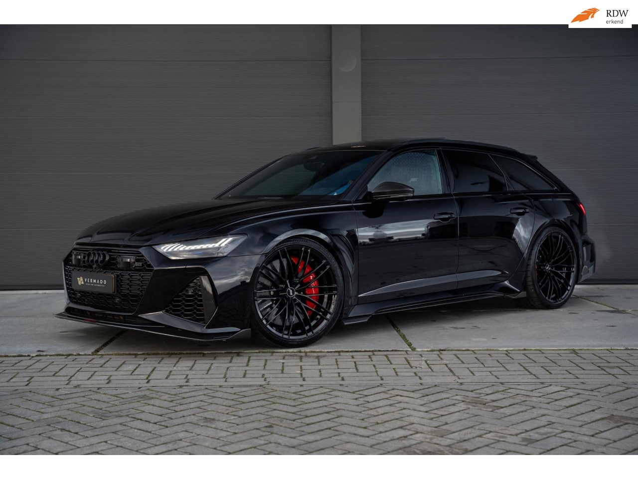 Audi RS6 - RS6-S ABT, 840 PK -1100 NM, Keramisch, Target Blu Eye, PPF, Pano, Carbon, Standkachel, 22I - AutoWereld.nl