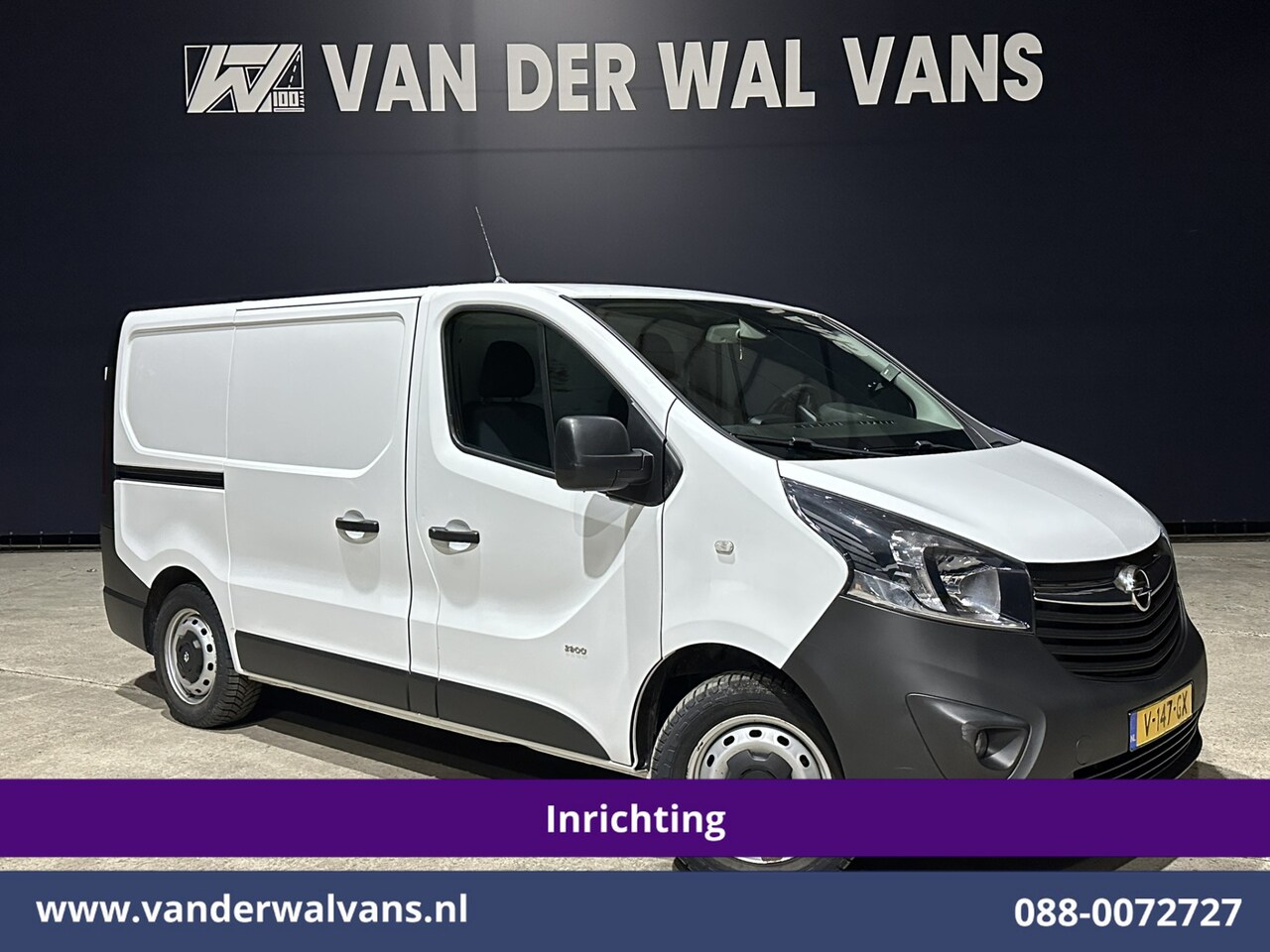 Opel Vivaro - 1.6 CDTI L1H1 Inrichting Euro6 Airco | Navigatie | Camera | LED | Cruisecontrol Parkeersen - AutoWereld.nl