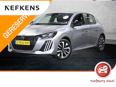 Peugeot 208 - 1.2 75PK Active | AppleCarplay/Android Auto | Airco | Navigatie | FULL LED | Lederen Stuur