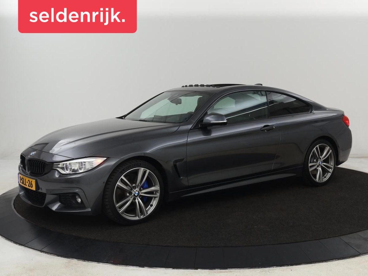 BMW 4-serie Coupé - 435i M Sport | Schuifdak | Head-Up | 360 Camera | Leder | Stoelverwarming | Adaptief LED | - AutoWereld.nl