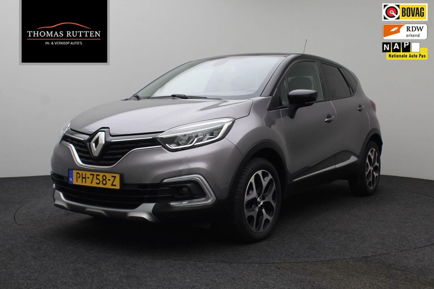 Renault Captur - 0.9 TCe Intens 2017 | Airco | Cruise Control | Carplay | Achteruitrij Camera | Parkeersens - AutoWereld.nl