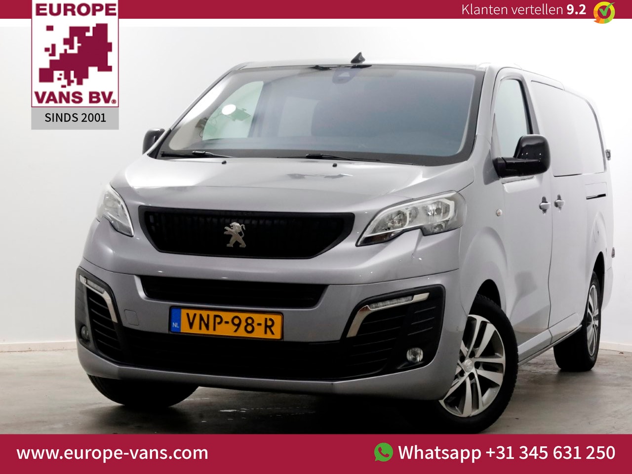 Peugeot Expert - 2.0 BlueHDI 180pk Automaat L3 D.C. Navi/Camera/2x Schuifdeur 01-2022 - AutoWereld.nl