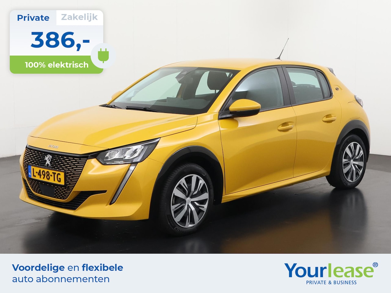 Peugeot e-208 - EV Active 50 kWh | All-in 386,- Private Lease | Direct uit voorraad - AutoWereld.nl