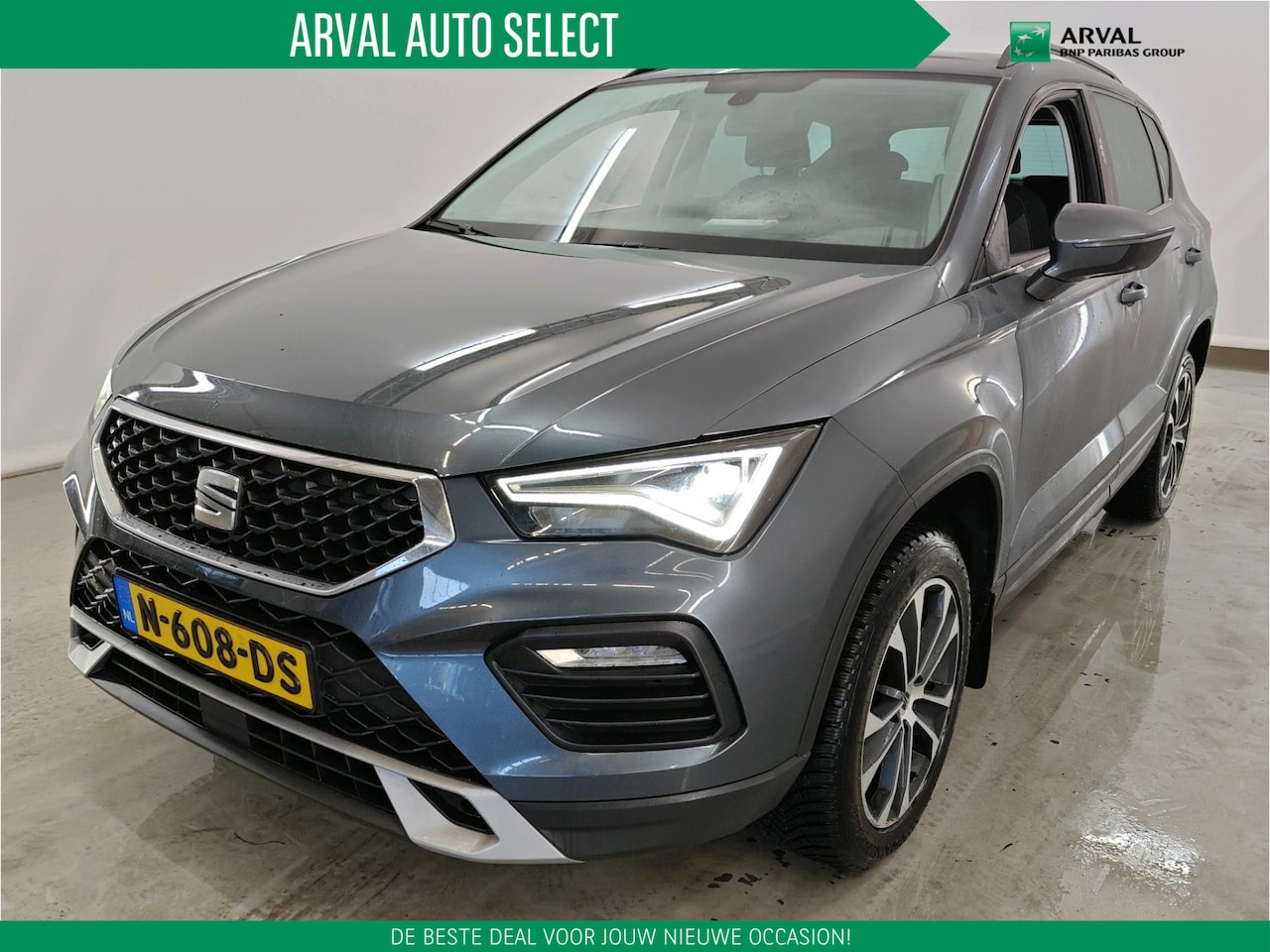 SEAT Ateca - 1.5 TSI 150pk Automaat Style Business Intense | Navi | CarPlay | Stoelverwarming | Keyless - AutoWereld.nl