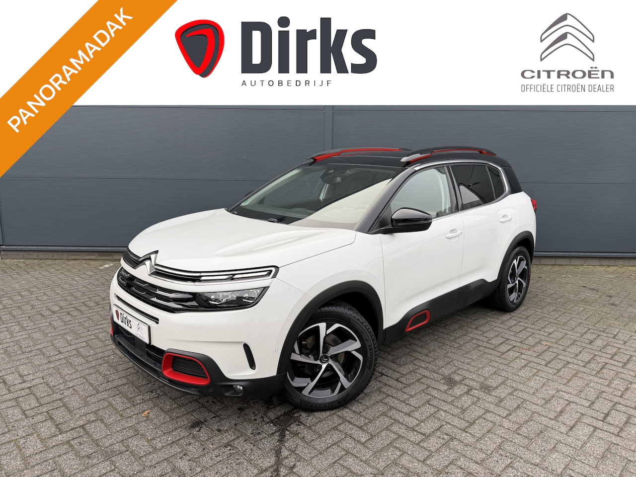 Citroën C5 Aircross - 180pk Shine (Trekhaak - Elektrisch Schuifdak - Leder incl verwarming/massage/geheugen - El - AutoWereld.nl
