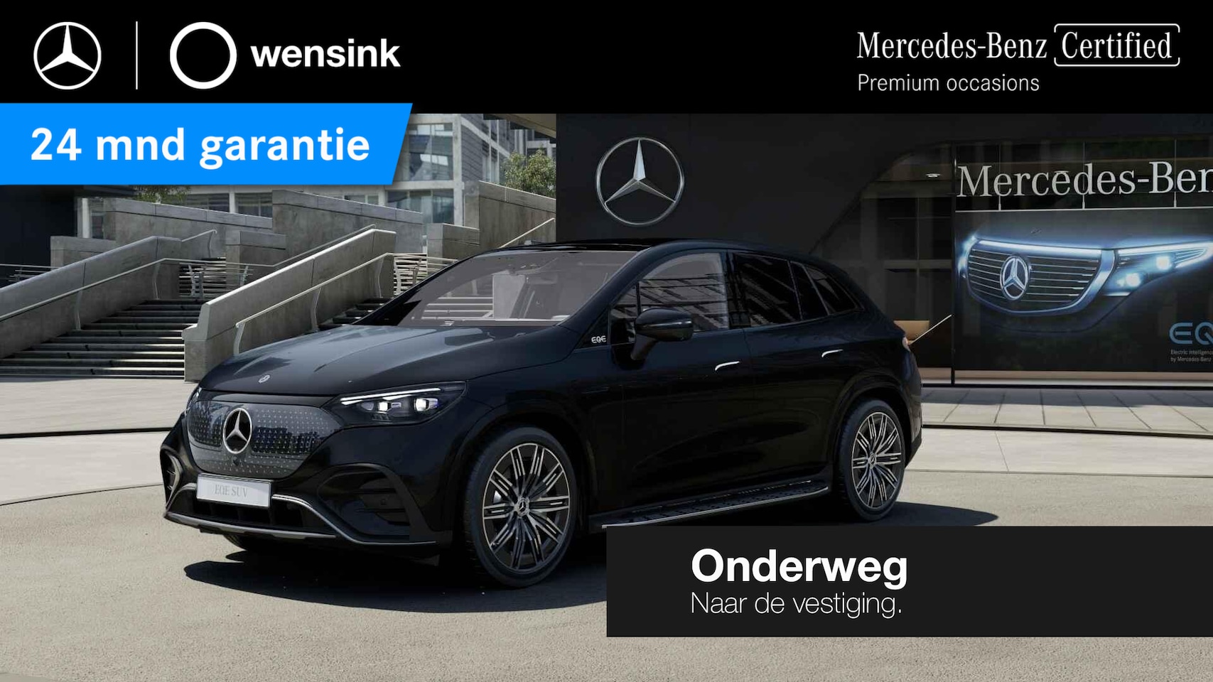 Mercedes-Benz EQE SUV - 300 AMG Line 91 kWh | Achterasbesturing | Night pakket | Trekhaak | 360 camera | Burmester - AutoWereld.nl