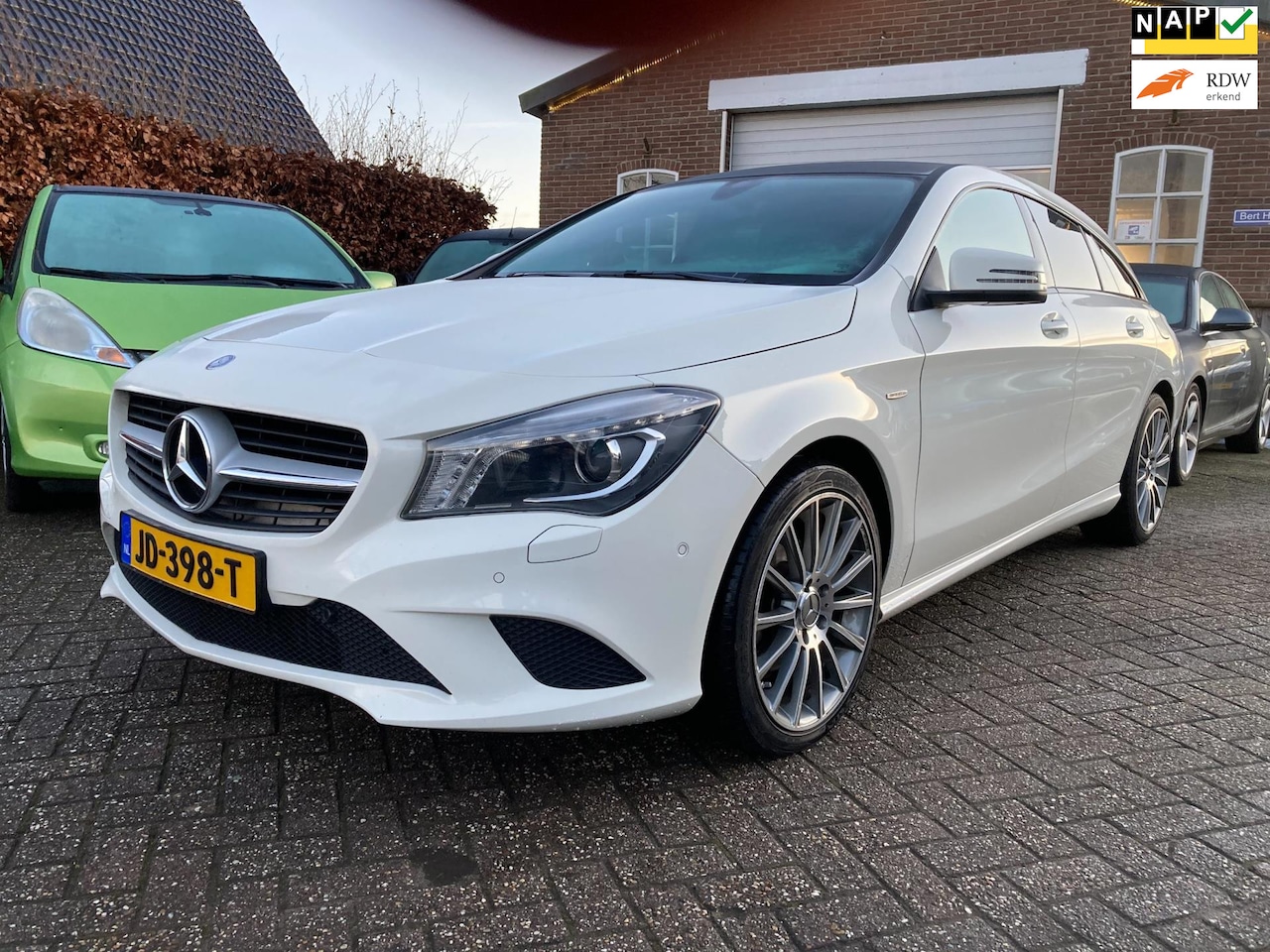 Mercedes-Benz CLA-klasse Shooting Brake - 200 d Lease Edition Bj 2016, Xenon, PDC, Navi, Cruise, APK TOT 08-2026 - AutoWereld.nl