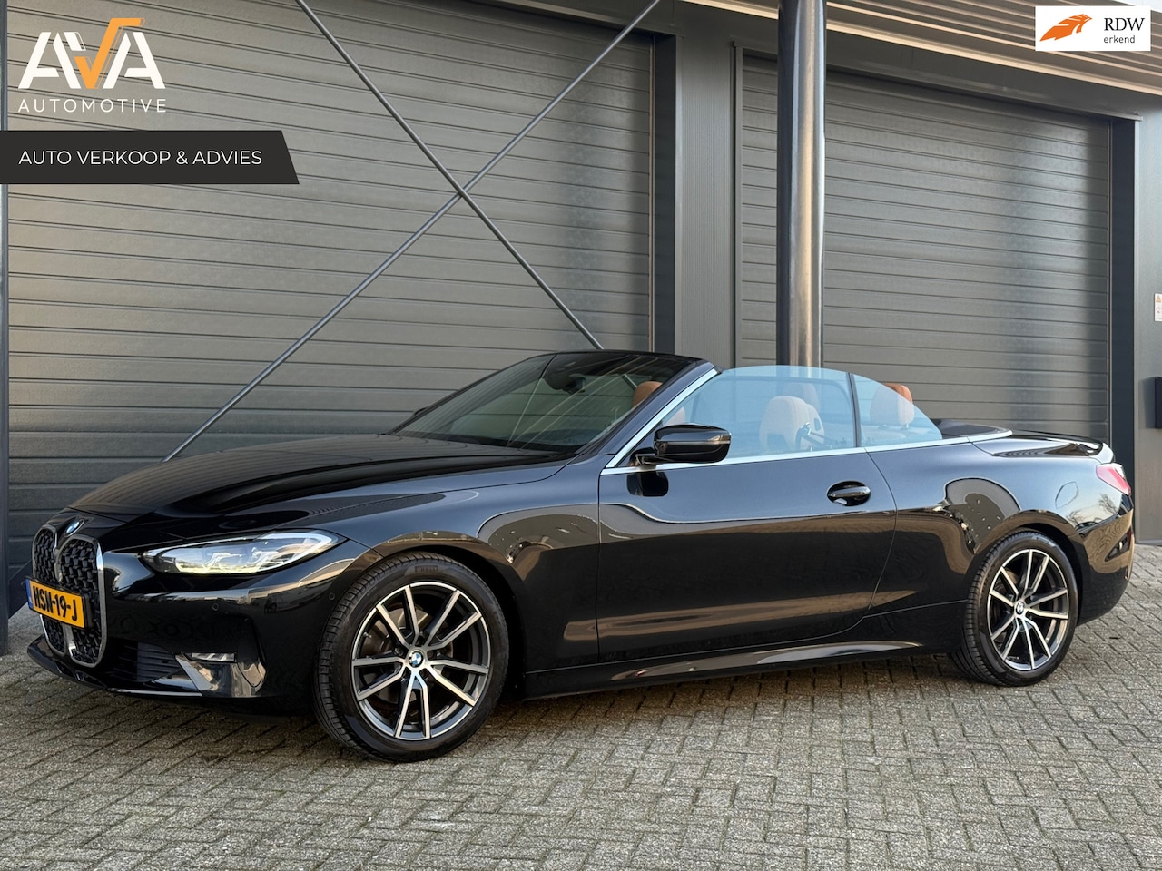 BMW 4-serie Cabrio - 420i High Executive 420i High Executive, HUD, Nek/Stoel/Stuur verw., Keyless, Camera, Carplay - AutoWereld.nl