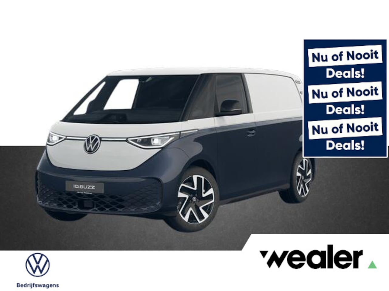 Volkswagen ID. Buzz Cargo - Bedrijfswagens Anniversary Edition Elektromotor 210 kW (286 pk) 2 - AutoWereld.nl