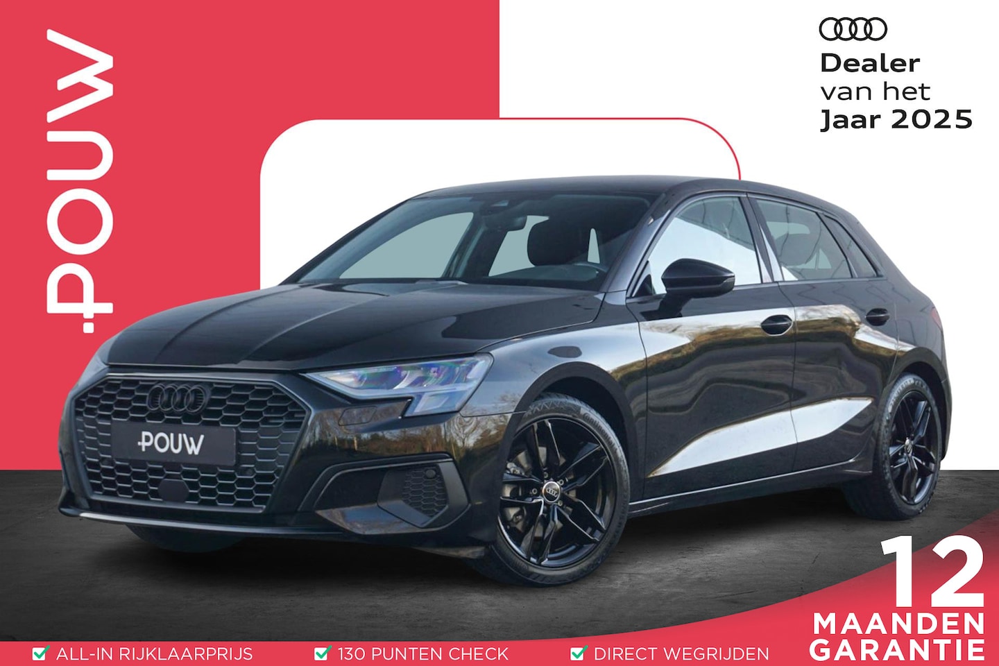 Audi A3 Sportback - 30 TFSI 110pk MHEV S-tronic Pro Line | Smartphone Interface | PDC | Cruise Control - AutoWereld.nl