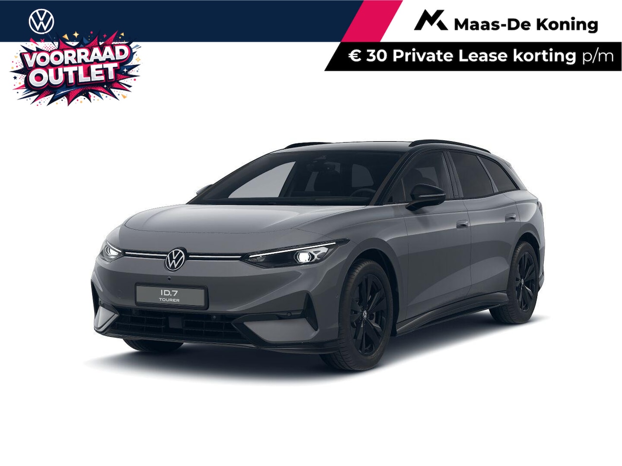 Volkswagen ID.7 Tourer - Limited Edition 77 kWh accu 286 PK · Stuurwiel verwarmd · Multifunctioneel stuurwiel · - AutoWereld.nl