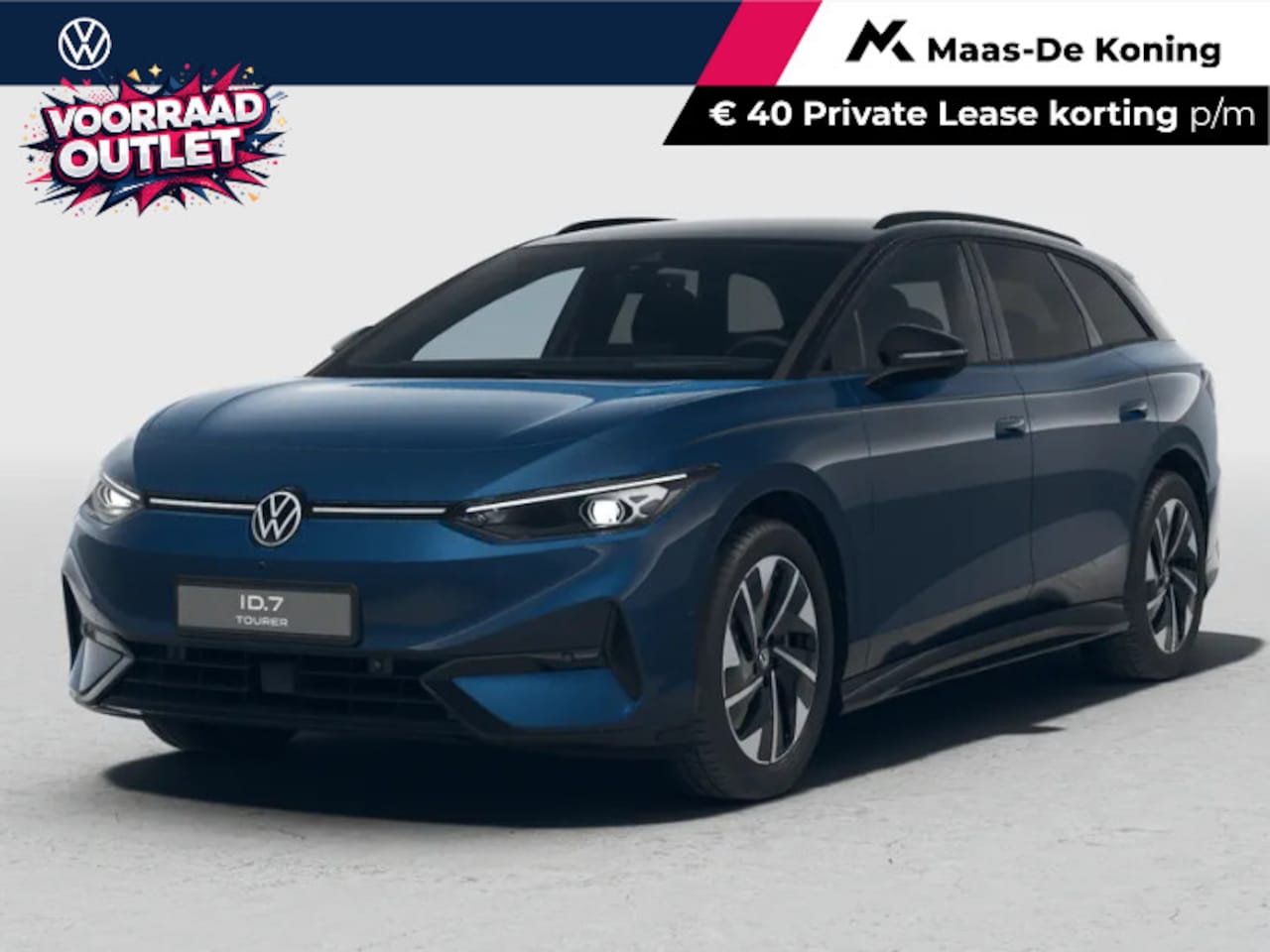 Volkswagen ID.7 - Limited Edition 77 kWh accu 286 PK · verwarmd stuurwiel · Draadloze telefoonlader · Voorra - AutoWereld.nl