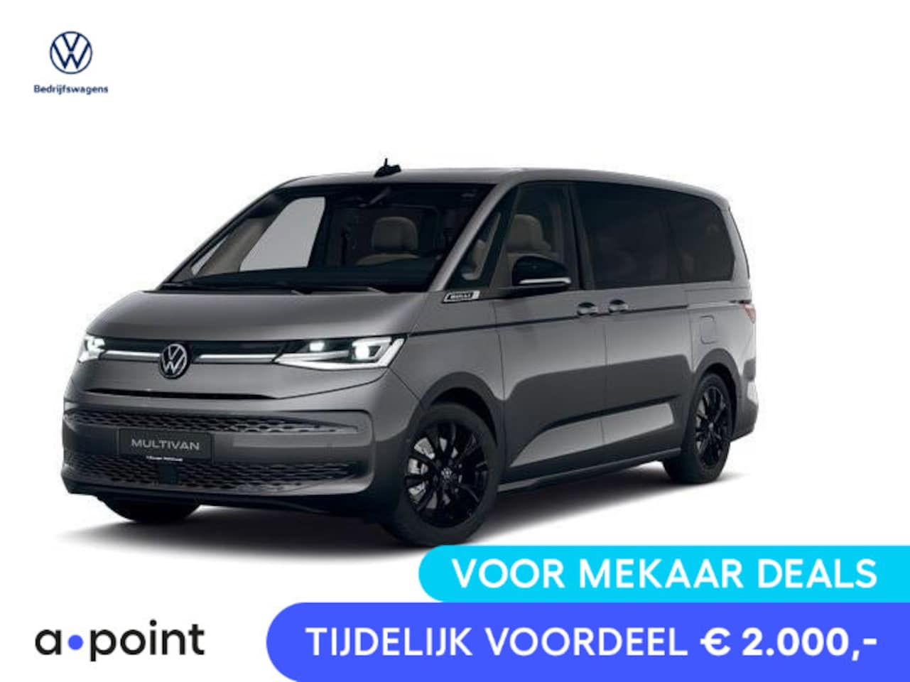 Volkswagen Multivan - 1.5 eHybrid L2 Bulli Edition 4Motion 1.5 eHybrid L2 Bulli Edition 4Motion - AutoWereld.nl