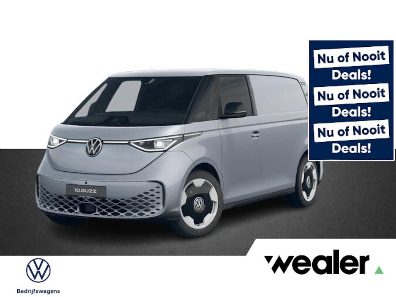 Volkswagen ID. Buzz Cargo - Bedrijfswagens Bulli Edition Elektromotor 210 kW (286 pk) 2988 mm - AutoWereld.nl