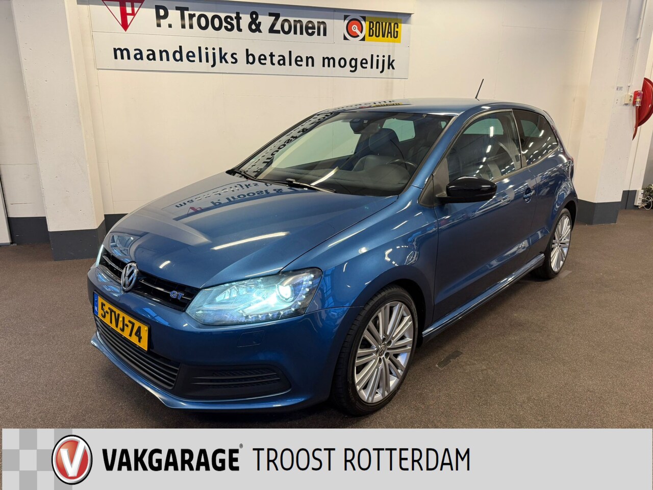 Volkswagen Polo - 1.4 TSI BlueGT 140PK Automaat | Cruise control | Climate control | Parkeersensoren | Xenon - AutoWereld.nl