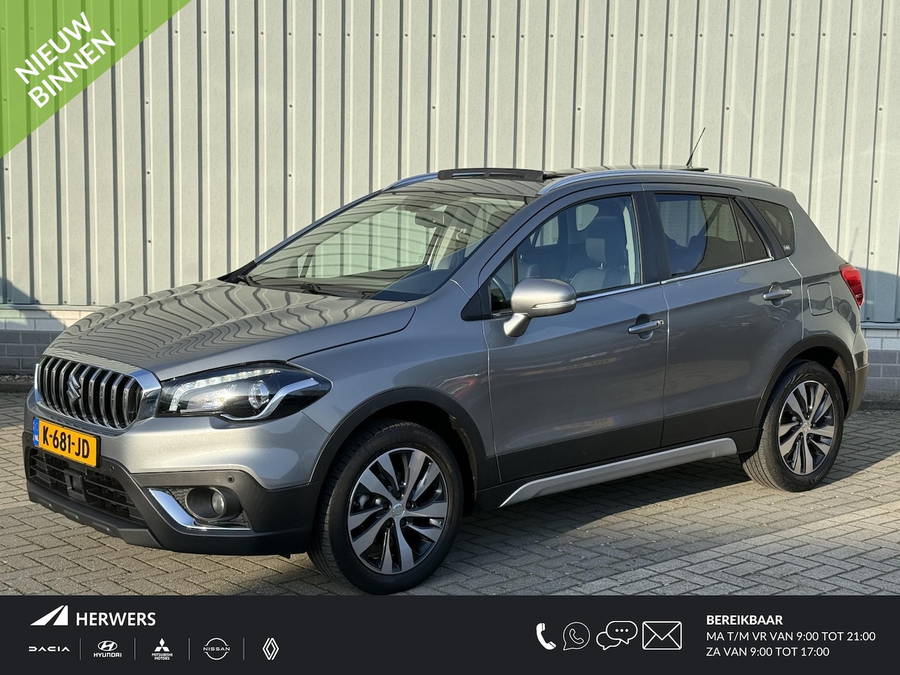 Suzuki S-Cross - 1.4 Boosterjet Style Smart Hybrid / Eerste Eigenaar / Dealer Onderhouden / Lederen Bekledi - AutoWereld.nl