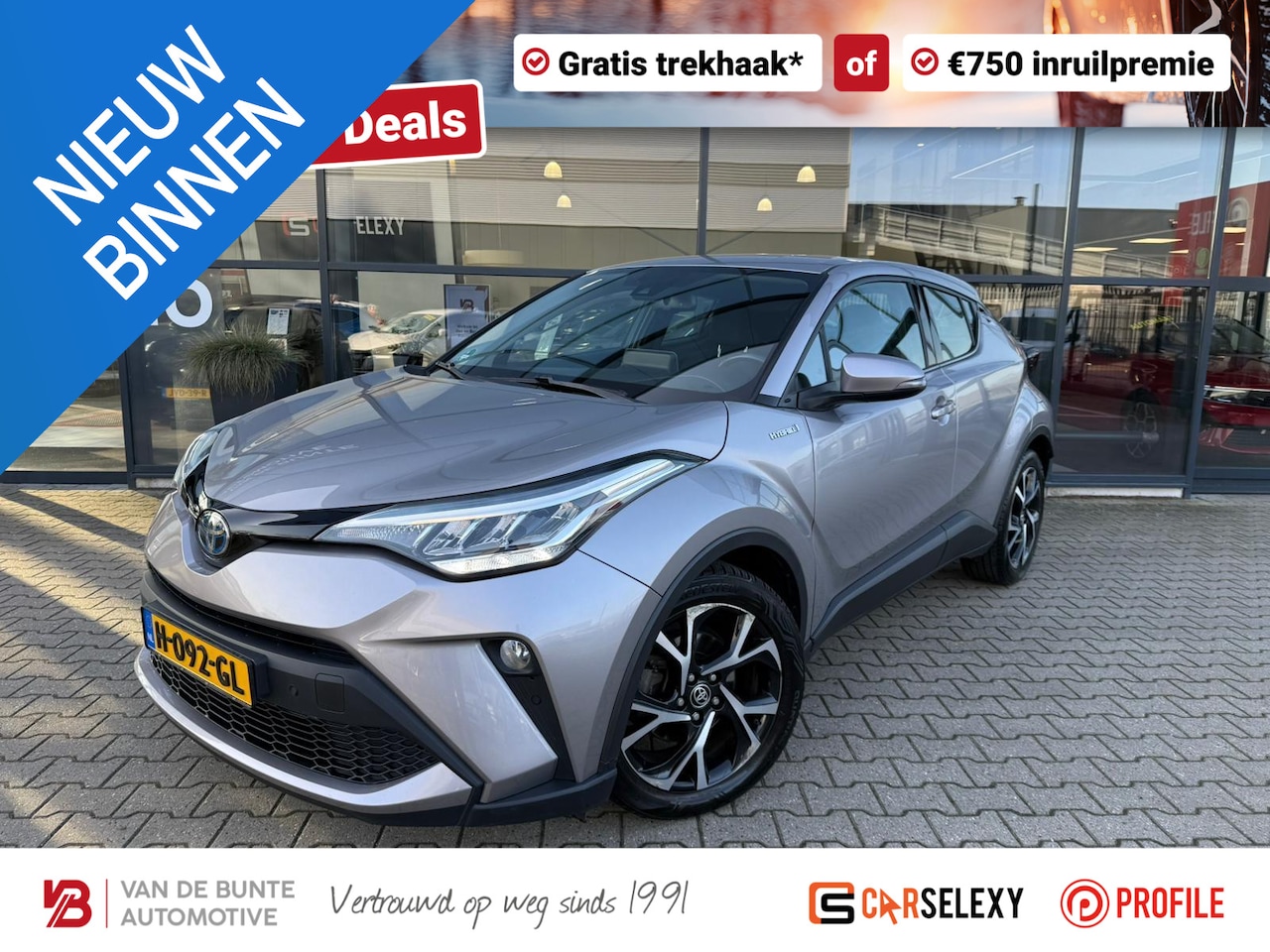 Toyota C-HR - 1.8 Hybrid Dynamic *Adaptieve Cruise Control* - AutoWereld.nl