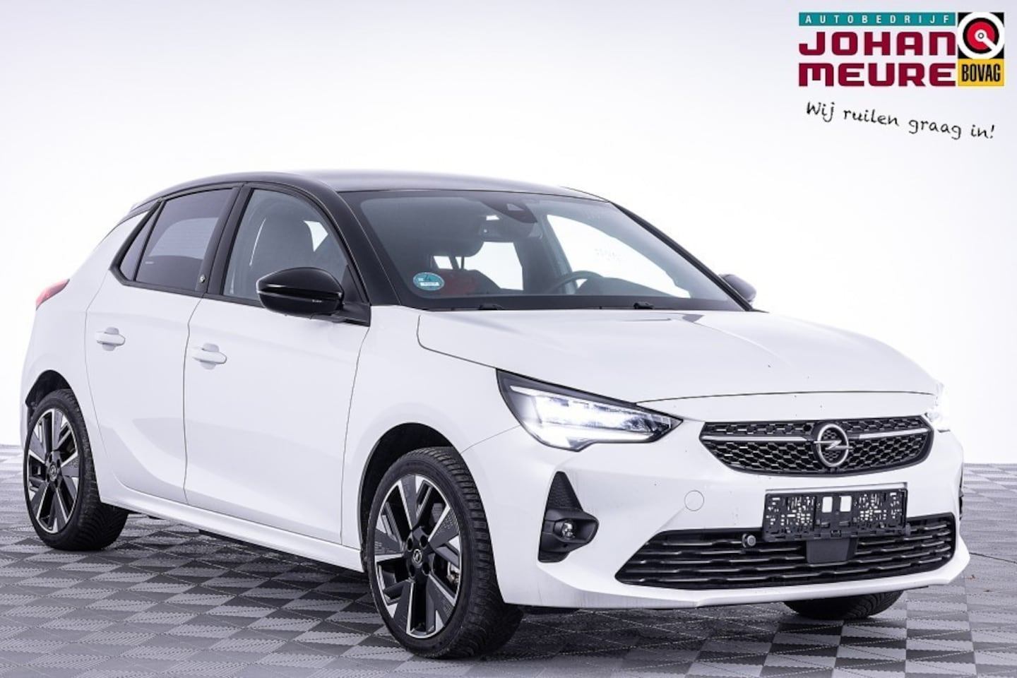 Opel Corsa-e - GS Line 50-kWh | SOH 100% | Half LEDER | ECC | Full LED | CAMERA - AutoWereld.nl