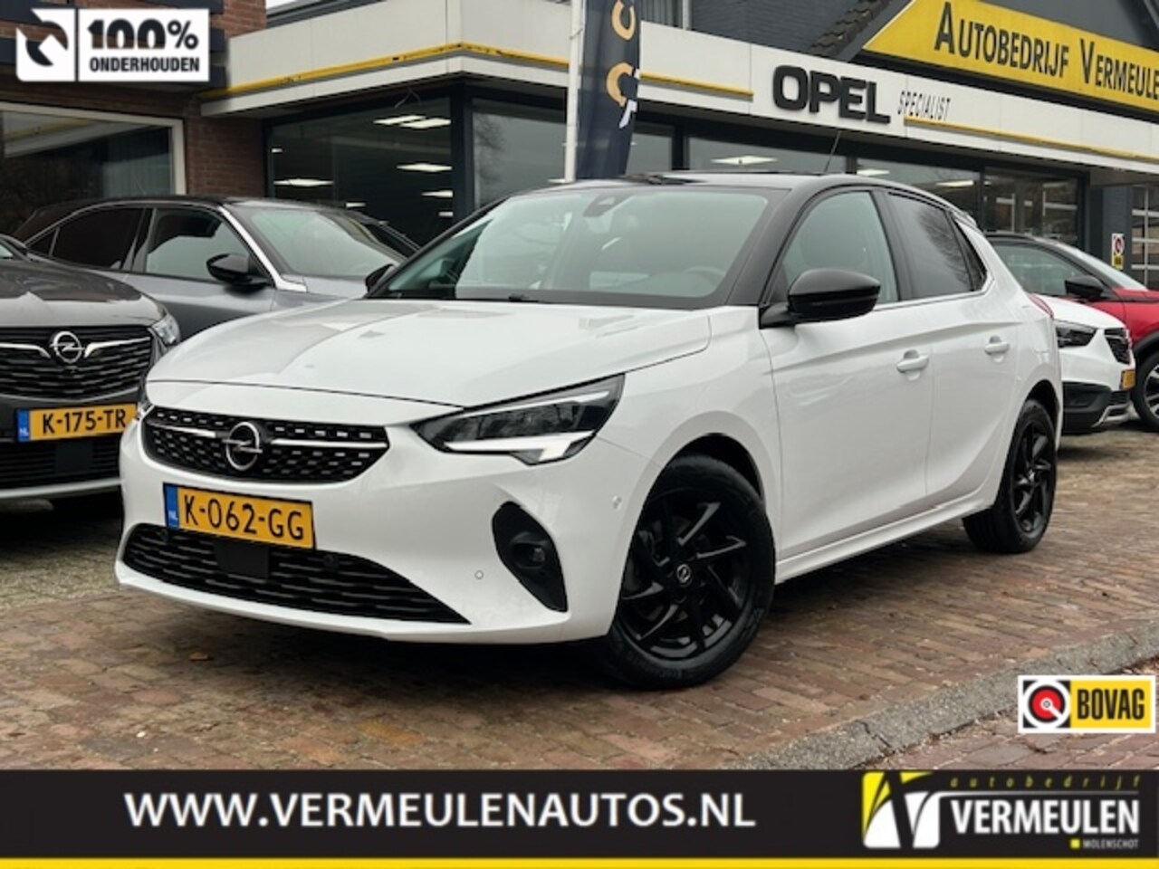 Opel Corsa - 1.2 Turbo 100PK Elegance Automaat + 16"/ Airco/ Cruise/ CarPlay/ Full-LED/ Camera/ NL auto - AutoWereld.nl