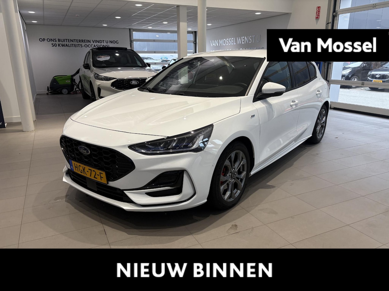 Ford Focus - 1.0 EcoBoost Hybrid ST Line X | AUTOMAAT | 155PK | B&O AUDIO | WINTER PACK | ADAPTIVE CRUI - AutoWereld.nl