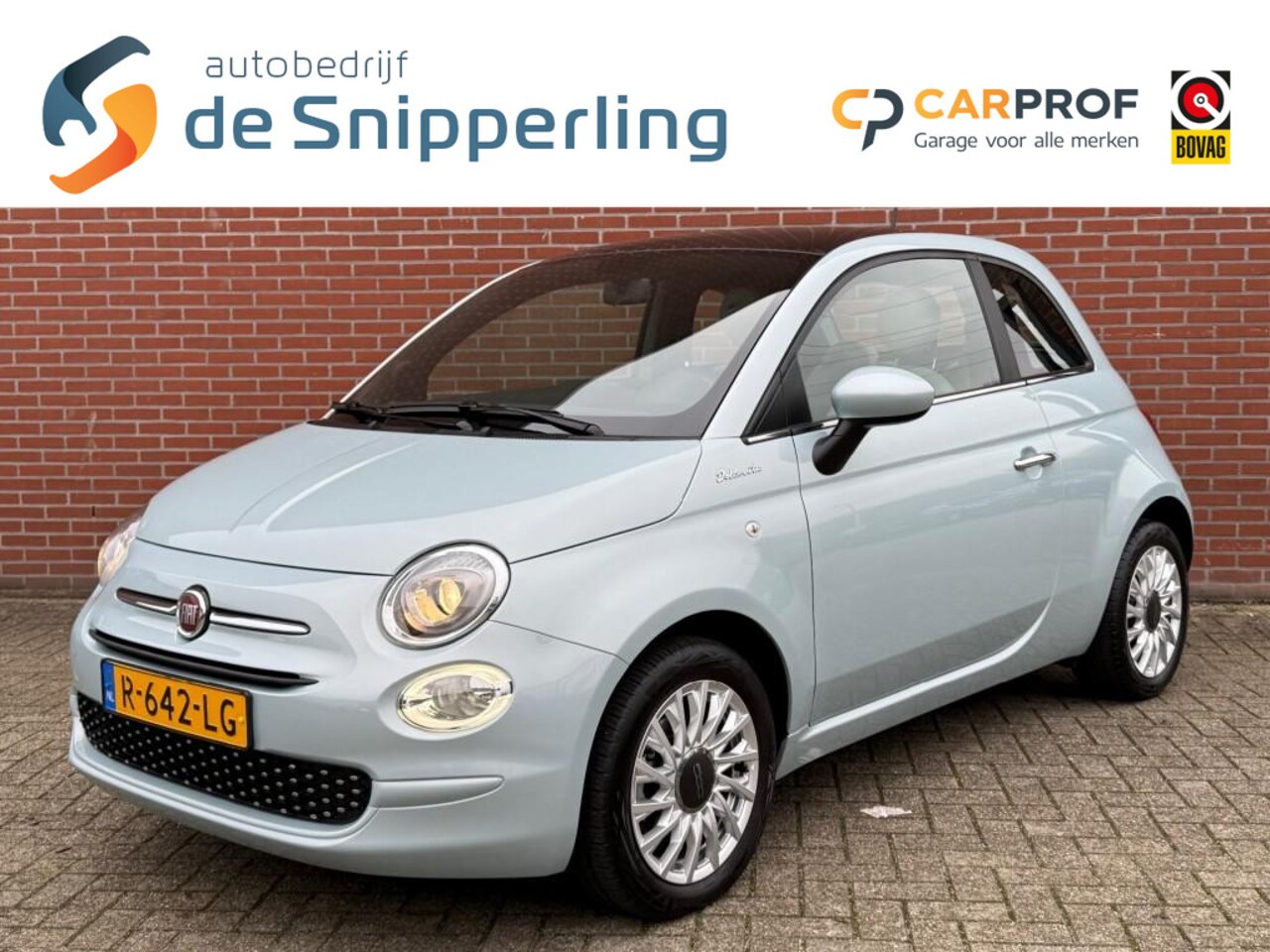 Fiat 500 - 1.0 HYBRID DOLCEVITA PANORAMADAK CRUISE CARPLAY - AutoWereld.nl