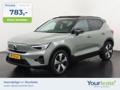 Volvo XC40 - Recharge Ultimate 70 kWh | All-in 783, - Private Lease | Direct uit voorraad