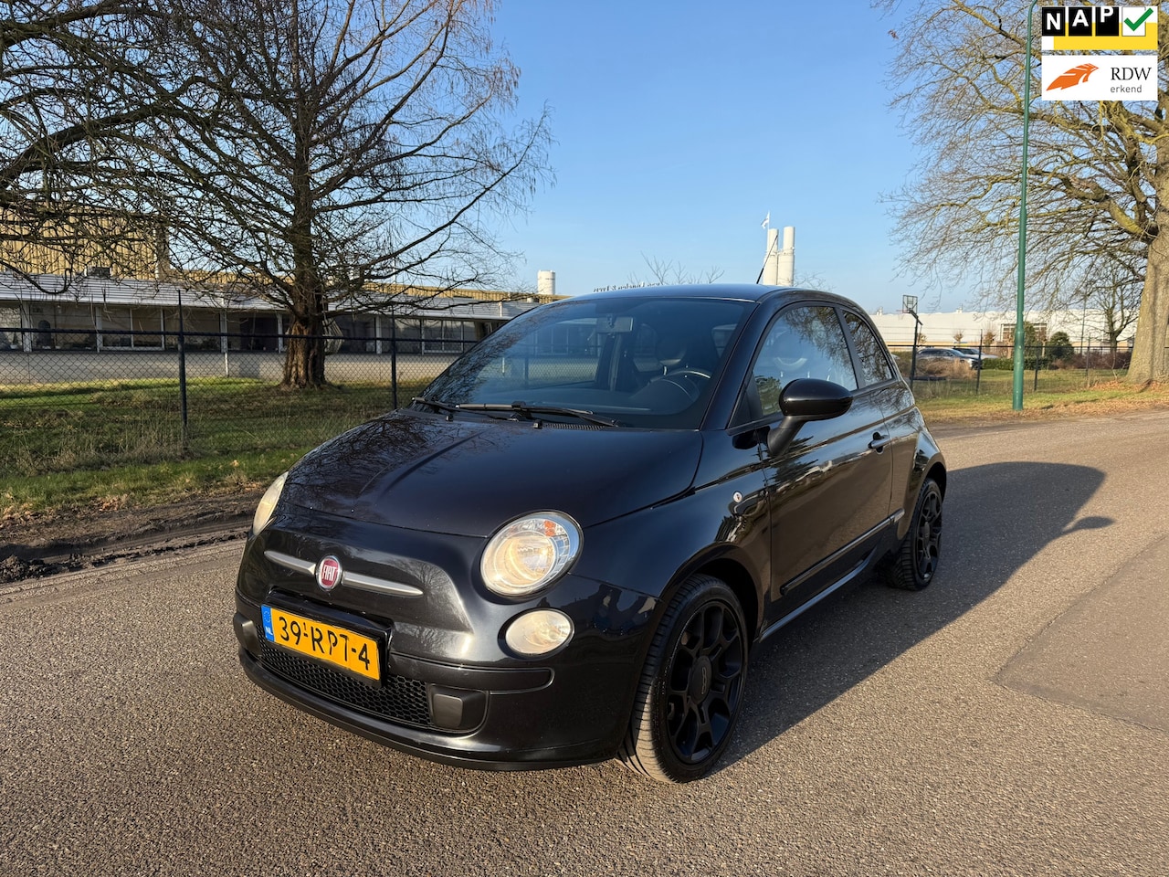 Fiat 500 - 0.9 TwinAir Plus HALF LEDER/AIRCO/LM VELGEN/ELEK PAKKET - AutoWereld.nl
