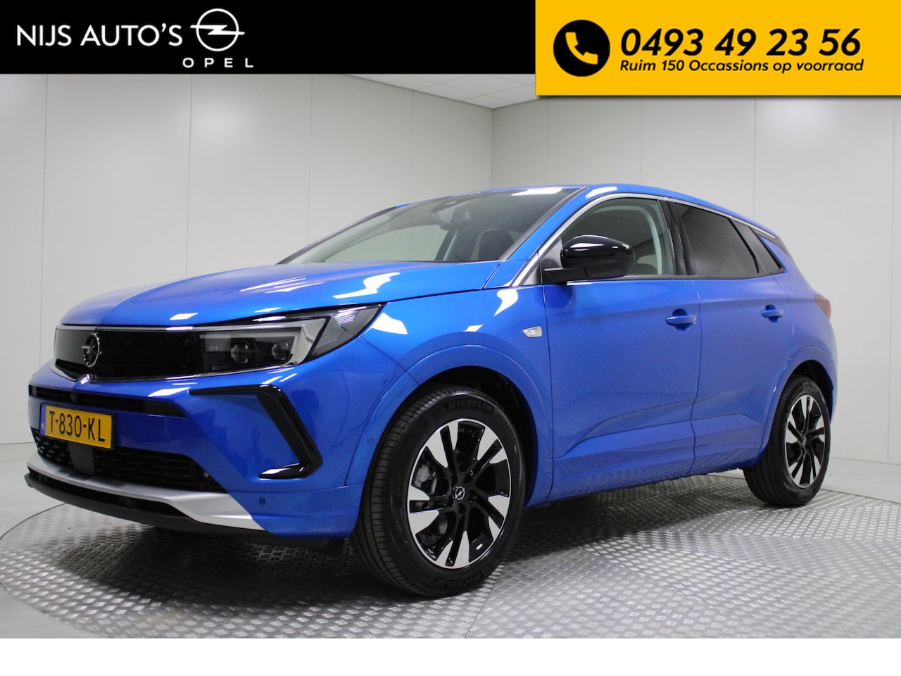 Opel Grandland - 1.2 Turbo GS | NL auto | automaat | navi | elektr. achterklep | pdc v/a + camera | cruise - AutoWereld.nl