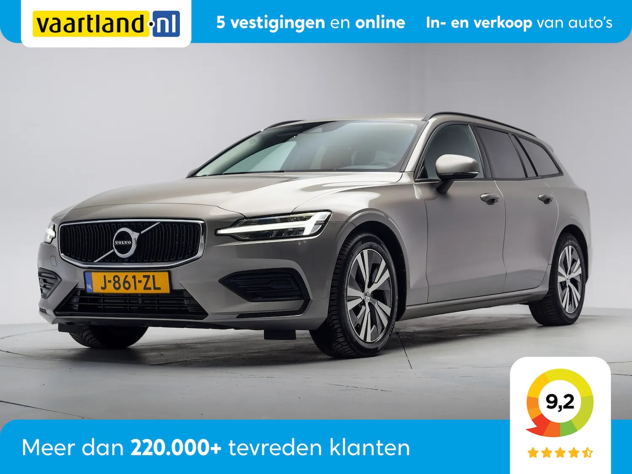 Volvo V60 - 2.0 B3 Momentum Advantage Aut. [ Navigatie Full LED Apple Carplay / Android Auto ] - AutoWereld.nl