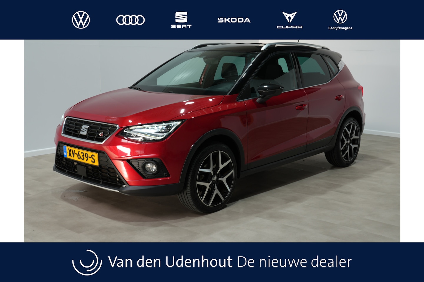 SEAT Arona - 1.5 TSI EVO FR Business Intense Navigatie Camera Keyless Acc Carplay Parkass. - AutoWereld.nl