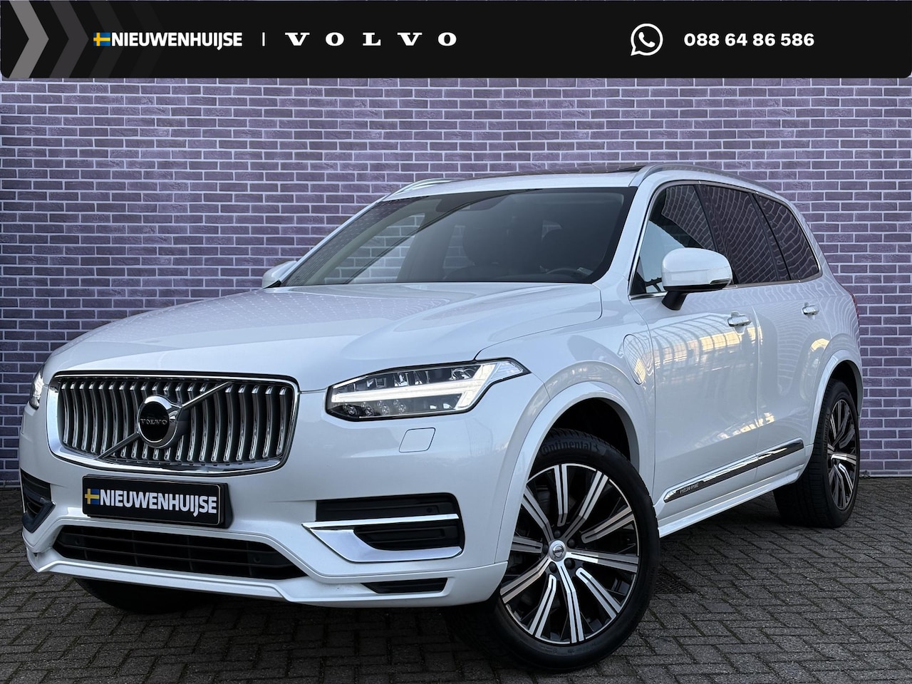 Volvo XC90 - 2.0 T8 Recharge AWD Inscription | Schuif-/-kanteldak | Trekhaak | Elektr. verstelbare stoe - AutoWereld.nl