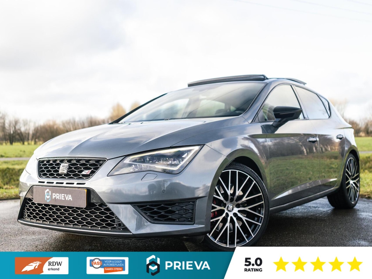 SEAT Leon - 2.0 TSI Cupra 280 - Pano - Stage 2 407Pk klepsysteem - AutoWereld.nl
