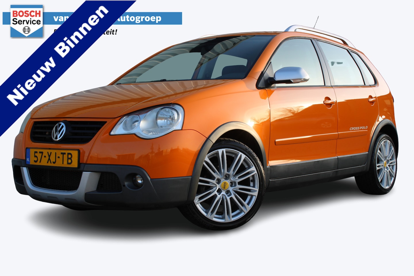 Volkswagen Polo - 1.6-16V Cross | Cruise control | 100% dealer onderhouden | Climate control | Radio | Elekt - AutoWereld.nl